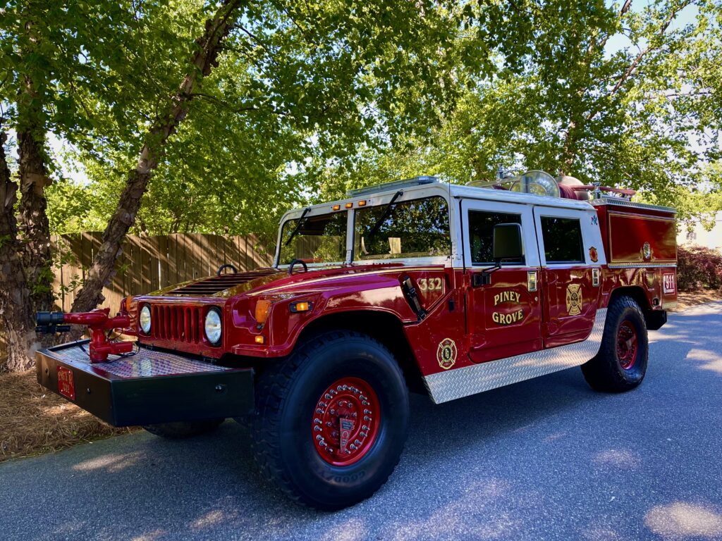 Engine 34 — 2002 Emergency One Typhoon structural engine at Station 34