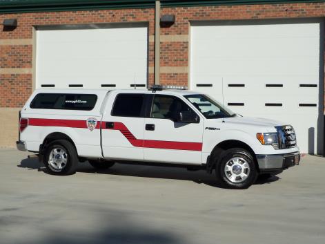 QRV 632 — 2010 Ford F-150 quick response vehicle at Station 34